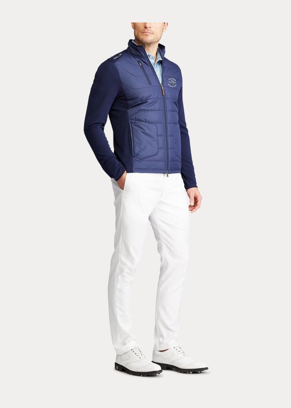 Jaqueta Ralph Lauren Paneled Stretch Terry Homem 40689-FILW